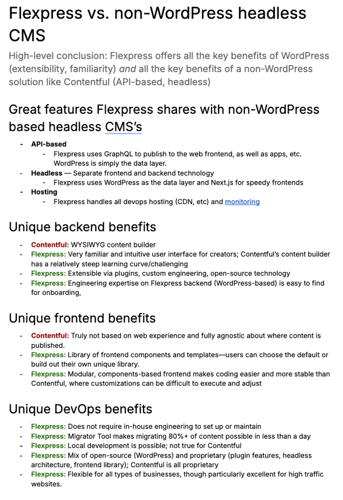 The use of WordPress as the content publishing interface provides a vast array of tools and features for managing and publishing content, while Next.js is a modern frontend framework that offers a seamless user experience with fast and efficient performance.